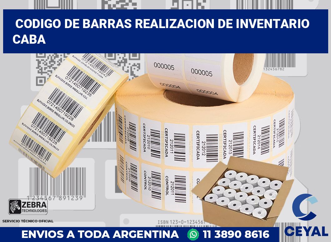 codigo de barras realizacion de inventario  CABA