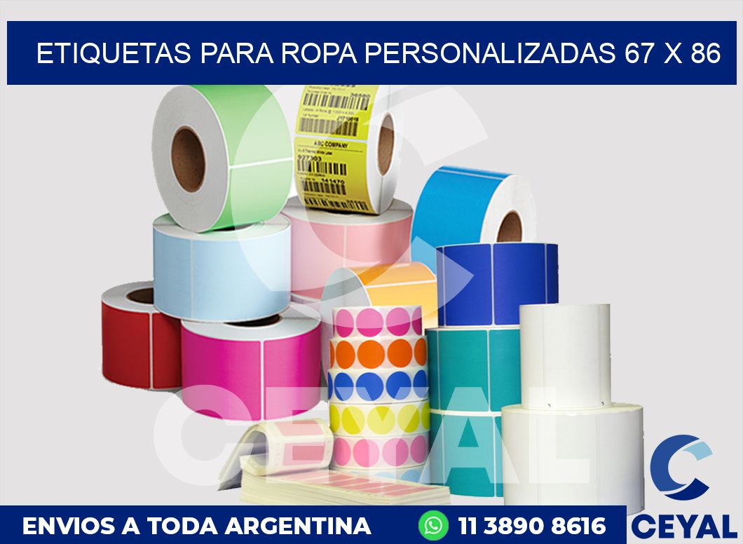 etiquetas para ropa personalizadas 67 x 86