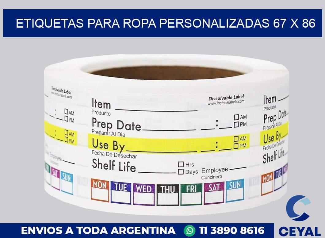 etiquetas para ropa personalizadas 67 x 86