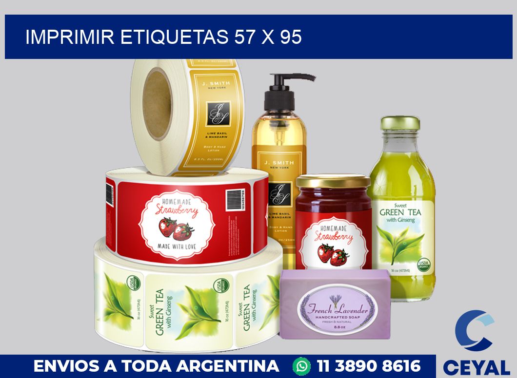 imprimir etiquetas 57 x 95