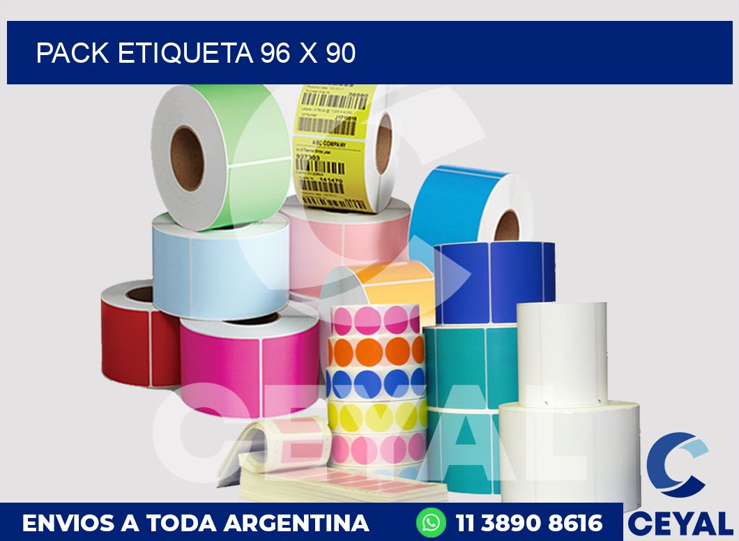 pack etiqueta 96 x 90