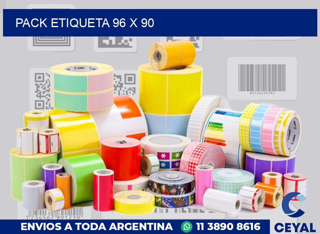pack etiqueta 96 x 90