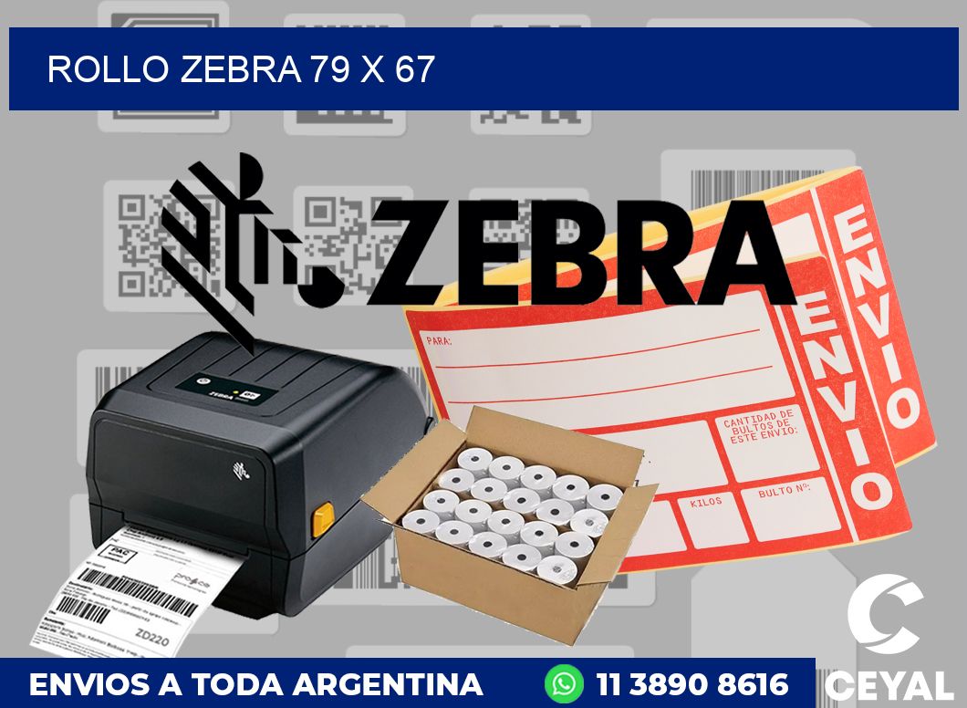 rollo zebra 79 x 67