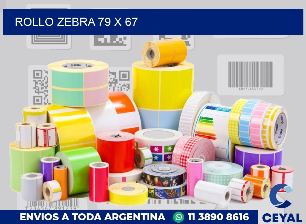 rollo zebra 79 x 67