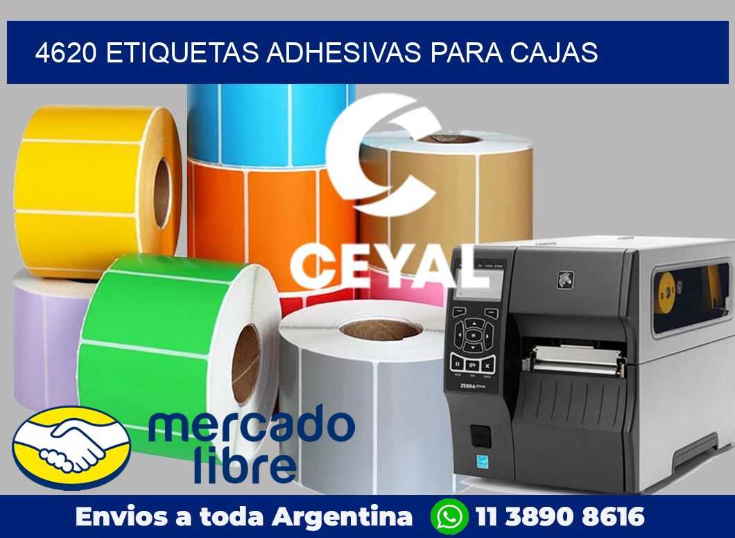 4620 Etiquetas adhesivas para cajas