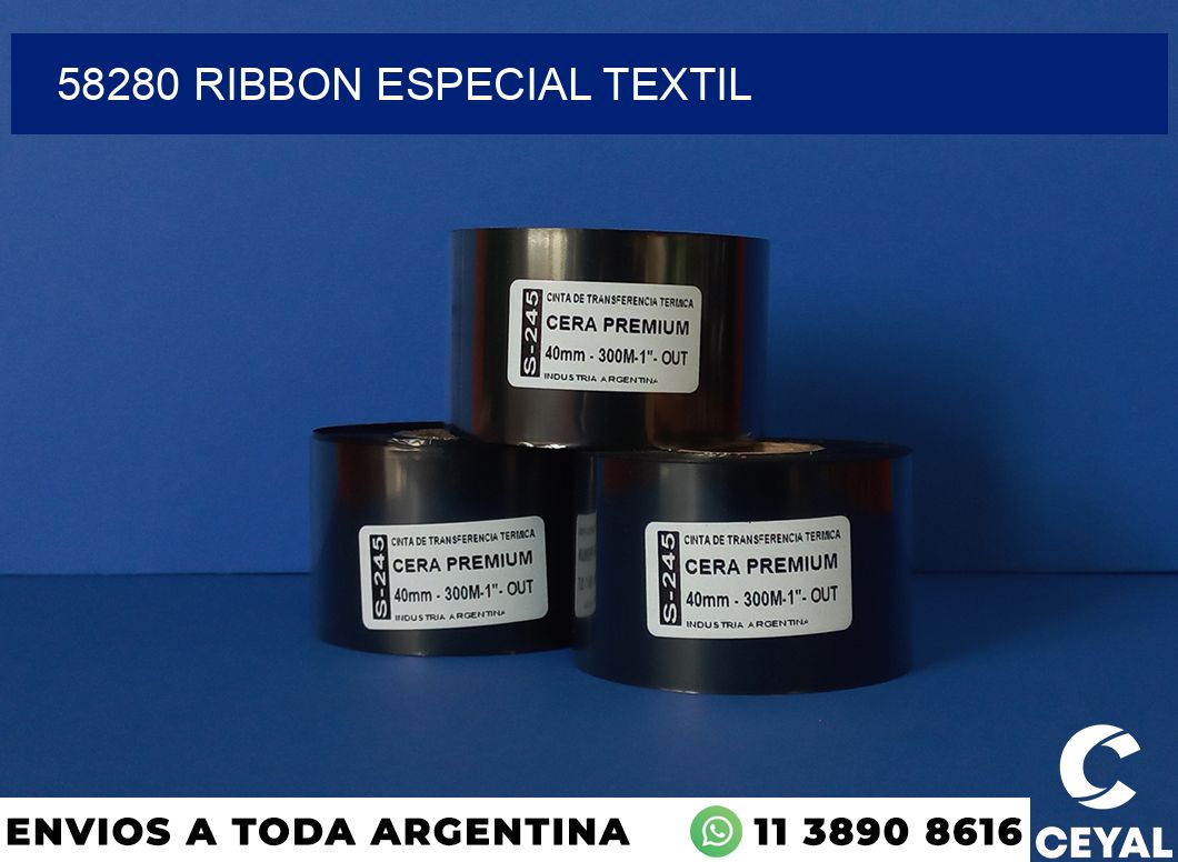 58280 ribbon especial textil