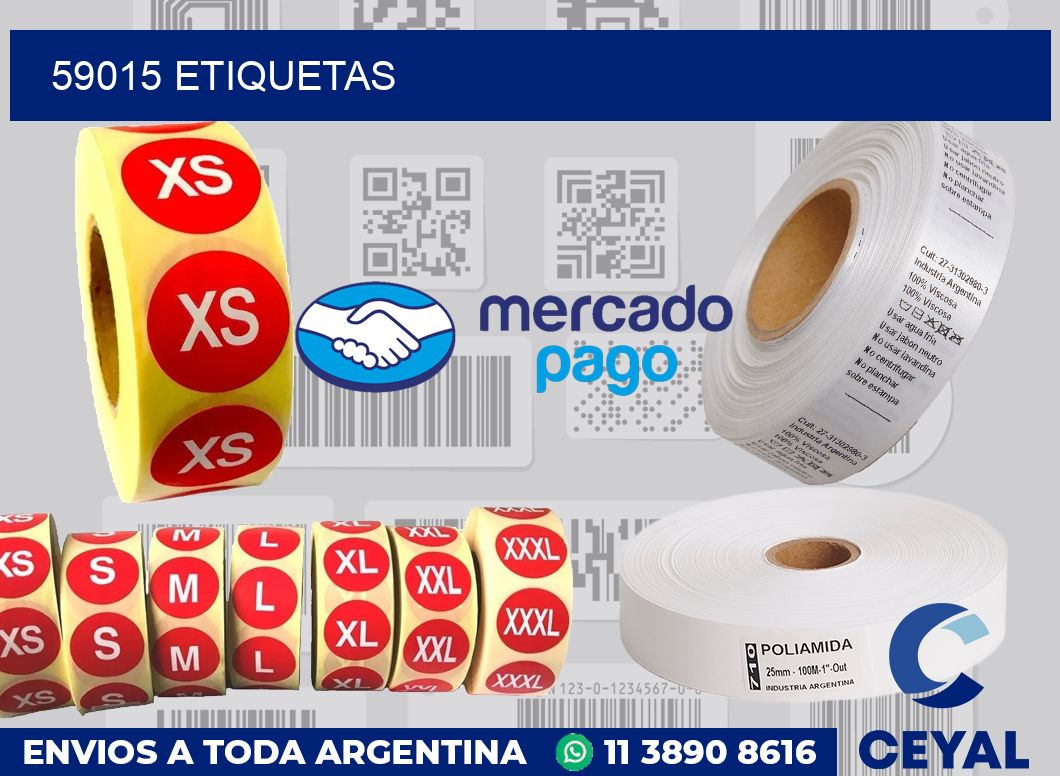 59015 etiquetas