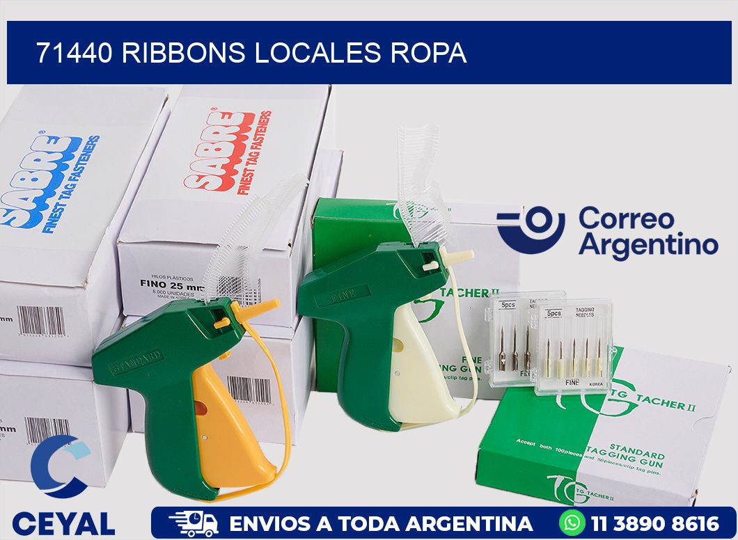 71440 ribbons locales ropa