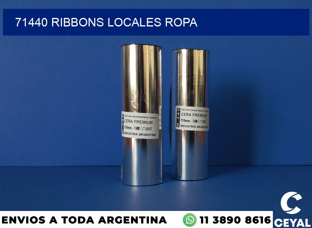 71440 ribbons locales ropa