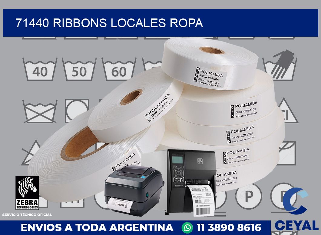 71440 ribbons locales ropa