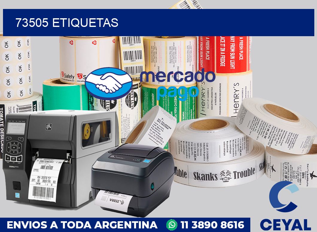 73505 etiquetas