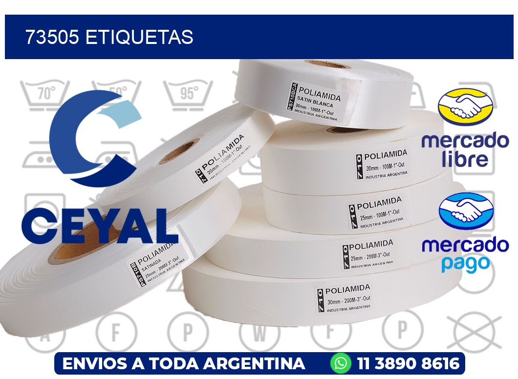 73505 etiquetas