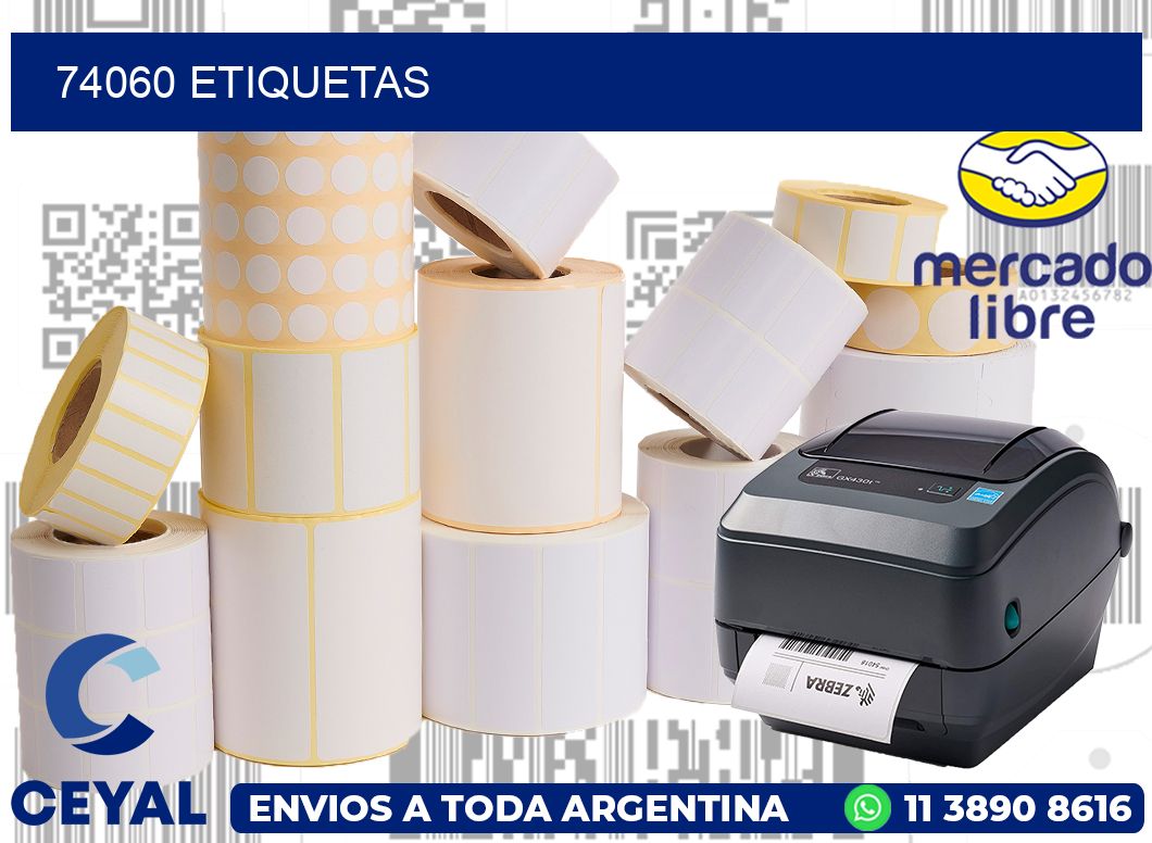 74060 etiquetas