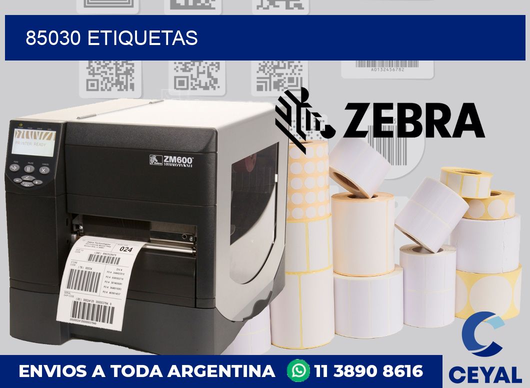 85030 etiquetas