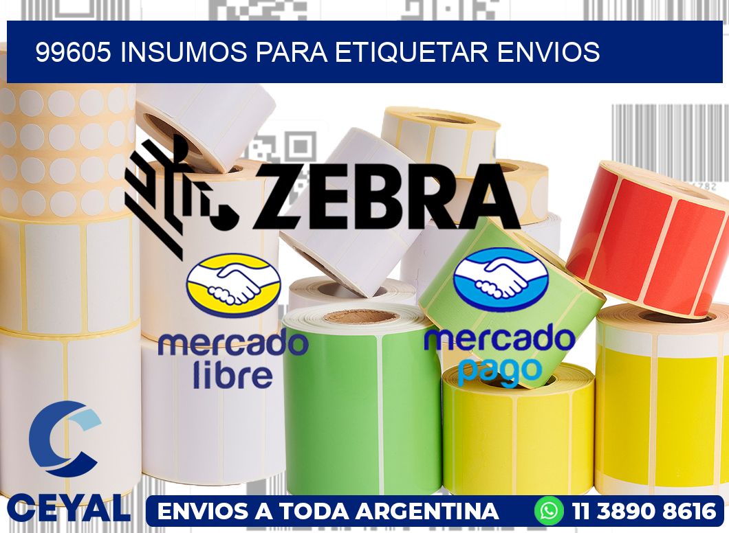 99605 insumos para etiquetar envios