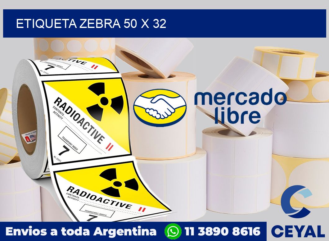 etiqueta zebra 50 x 32