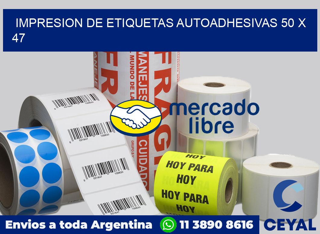 impresion de etiquetas autoadhesivas 50 x 47