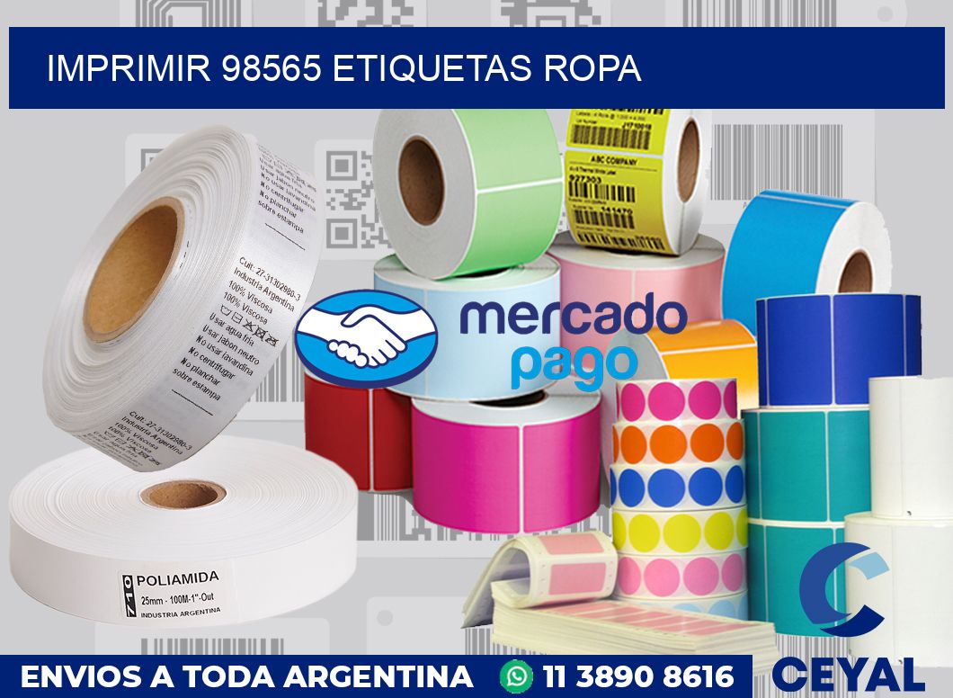 imprimir 98565 etiquetas ropa