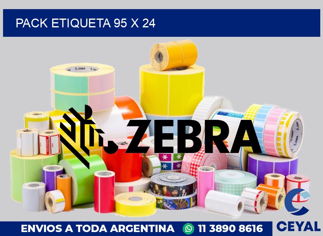 pack etiqueta 95 x 24