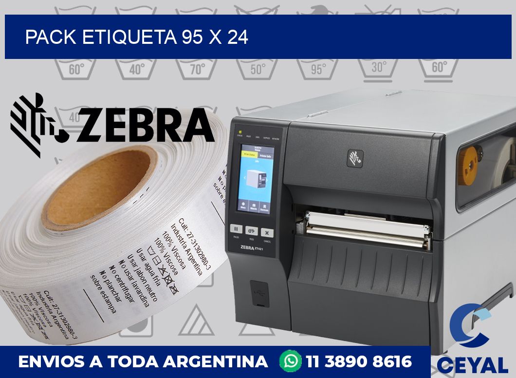 pack etiqueta 95 x 24