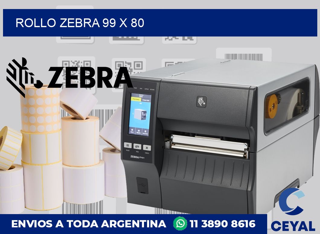 rollo zebra 99 x 80