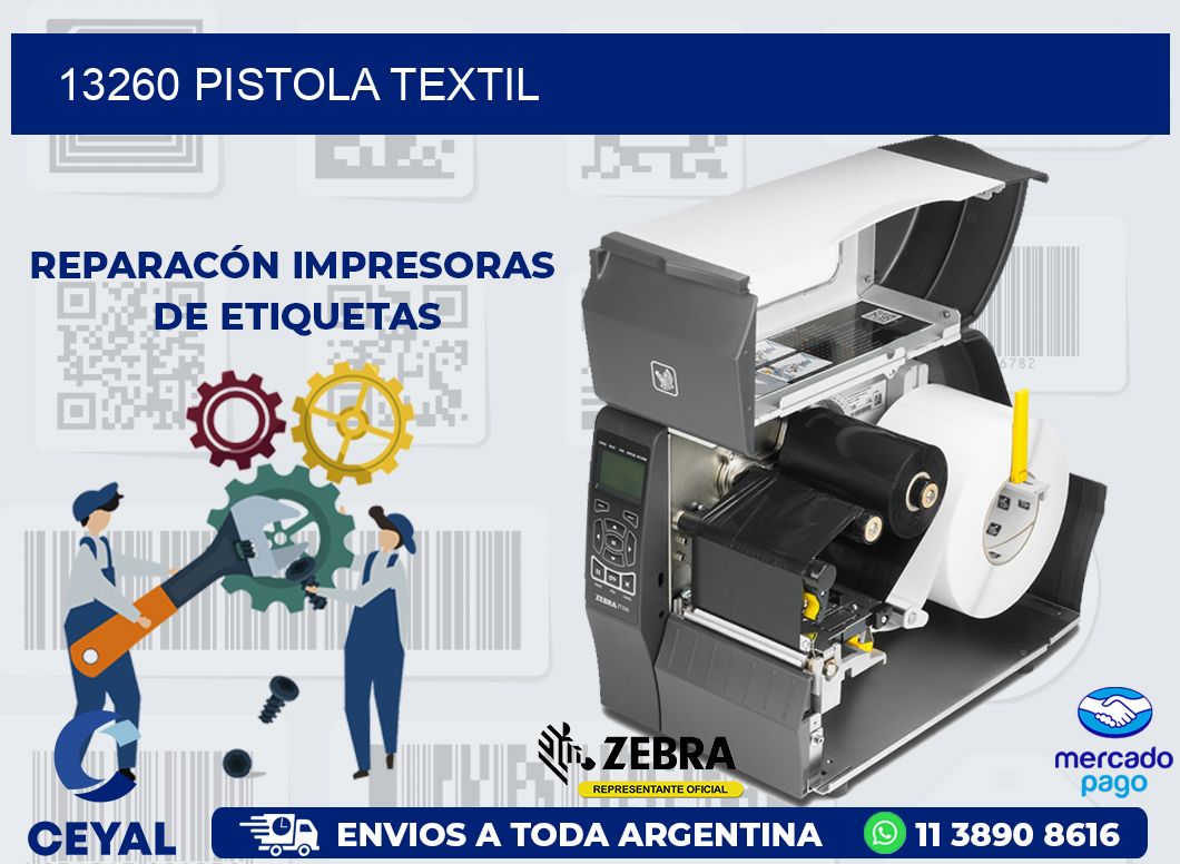 13260 PISTOLA TEXTIL