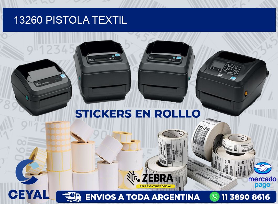 13260 PISTOLA TEXTIL