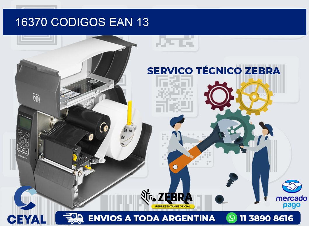 16370 CODIGOS EAN 13
