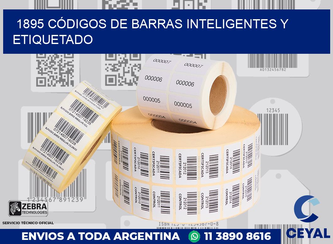 1895 CÓDIGOS DE BARRAS INTELIGENTES Y ETIQUETADO