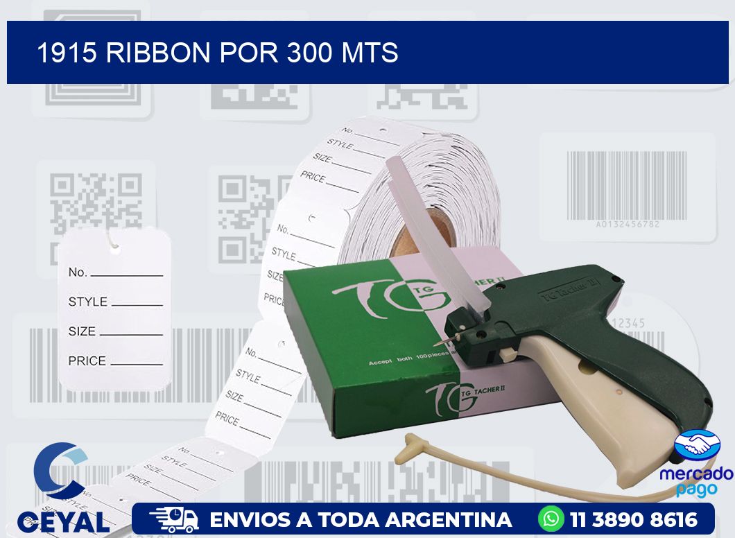 1915 RIBBON POR 300 MTS