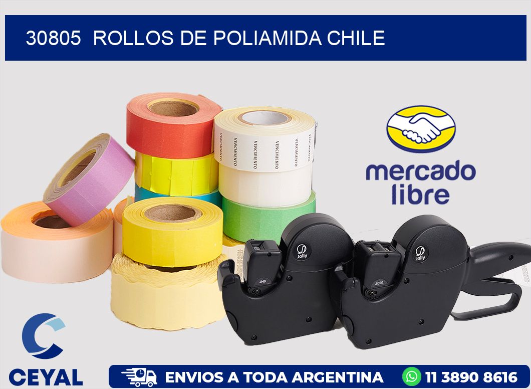 30805  ROLLOS DE POLIAMIDA CHILE