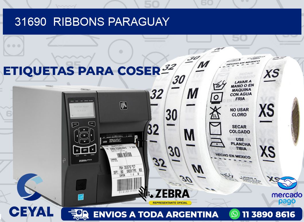 31690  RIBBONS PARAGUAY