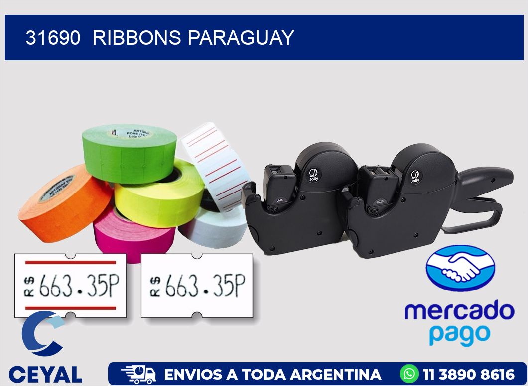 31690  RIBBONS PARAGUAY