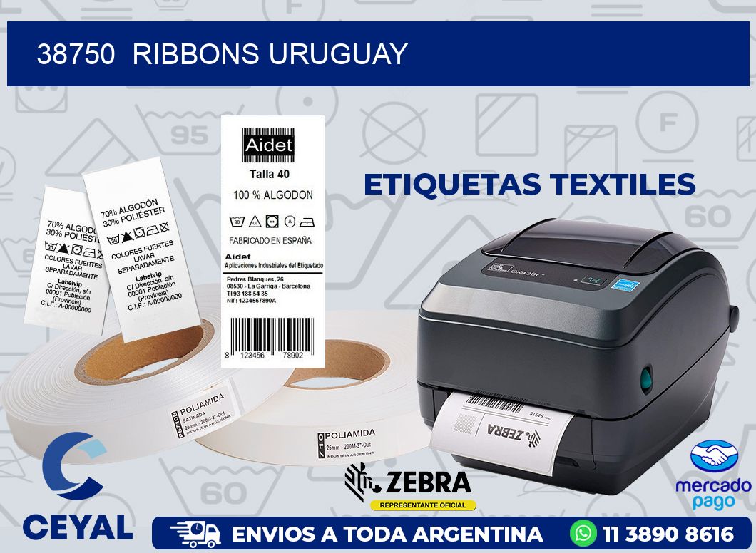 38750 RIBBONS URUGUAY