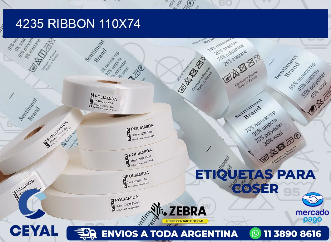 4235 RIBBON 110X74