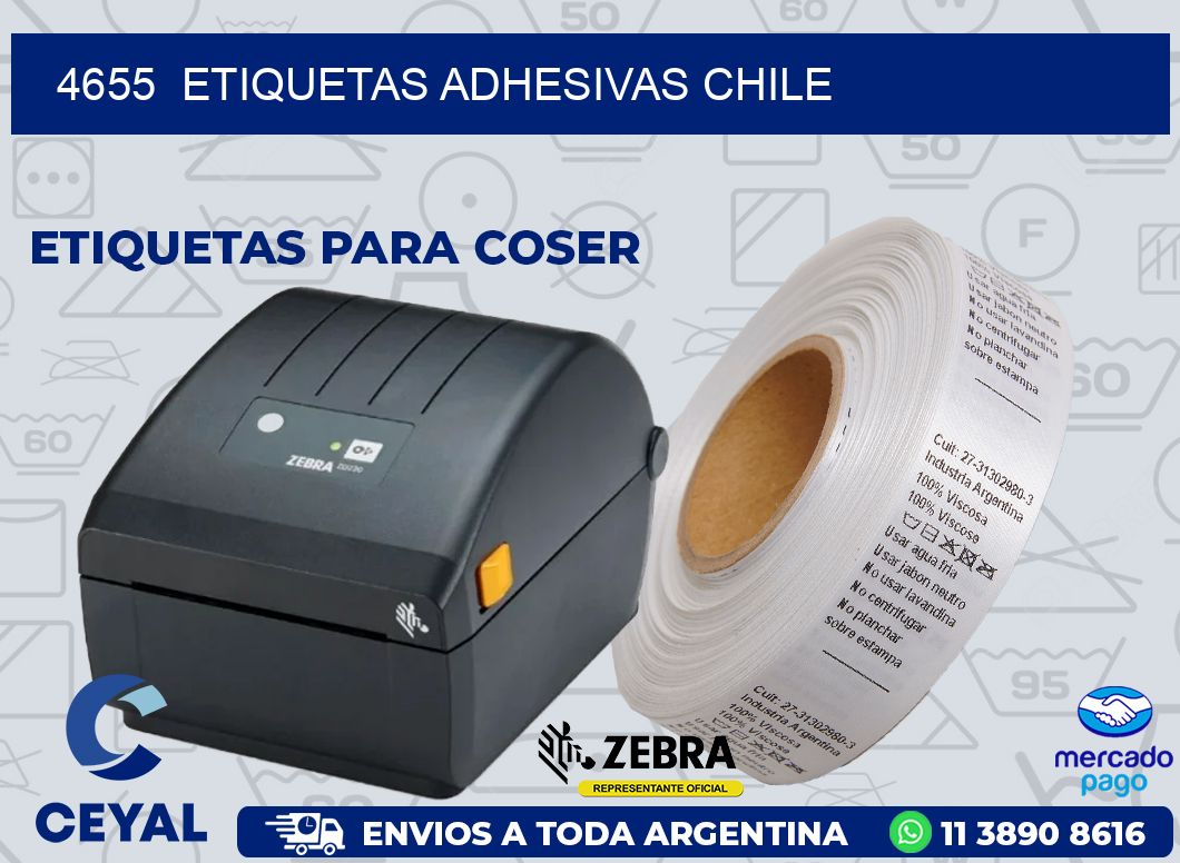 4655  ETIQUETAS ADHESIVAS CHILE
