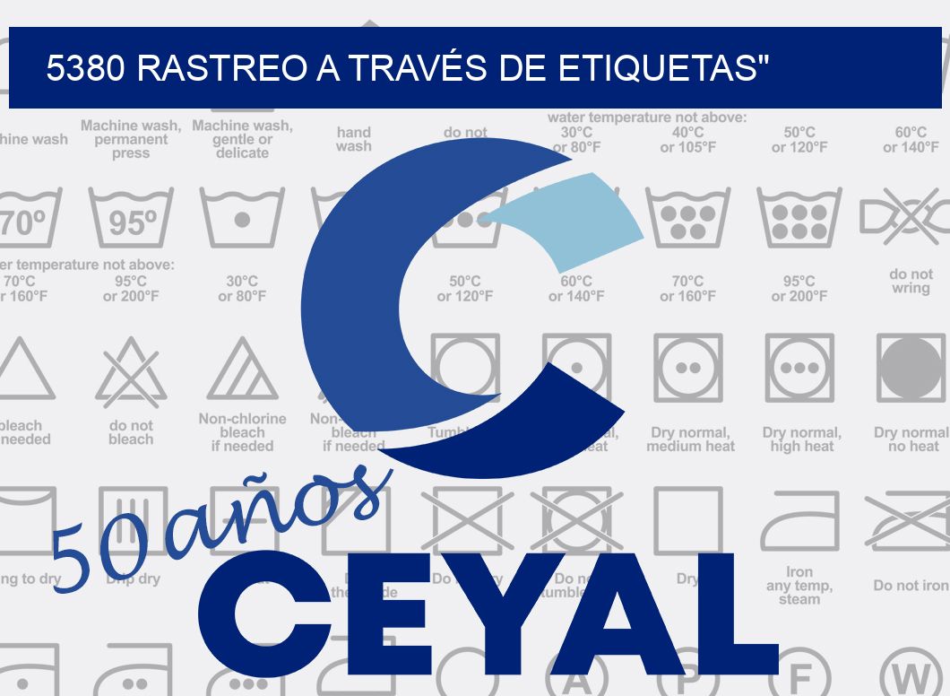 5380 RASTREO A TRAVÉS DE ETIQUETAS
