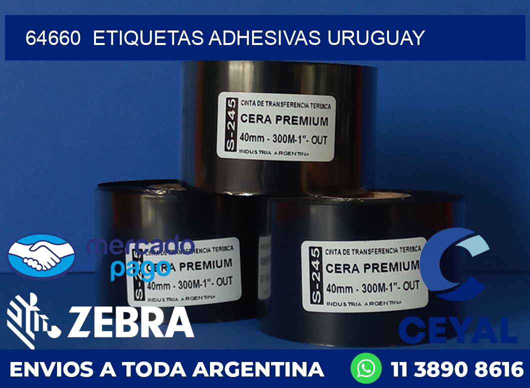 64660 ETIQUETAS ADHESIVAS URUGUAY