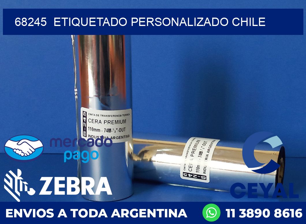 68245 ETIQUETADO PERSONALIZADO CHILE