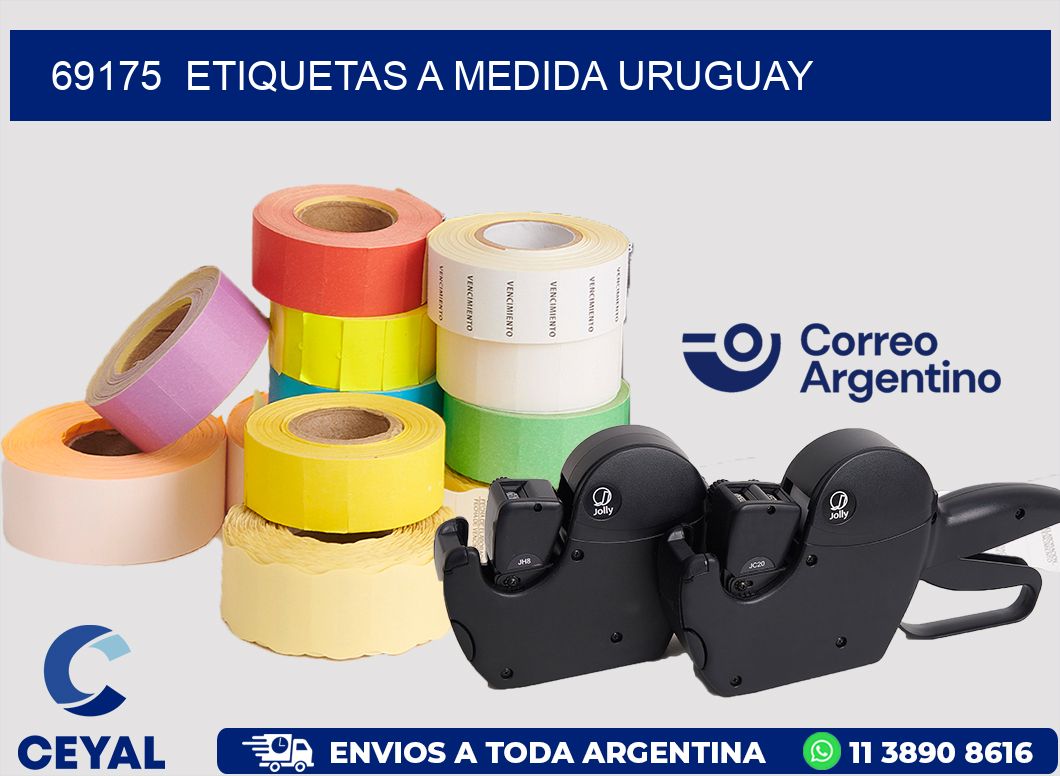 69175  ETIQUETAS A MEDIDA URUGUAY