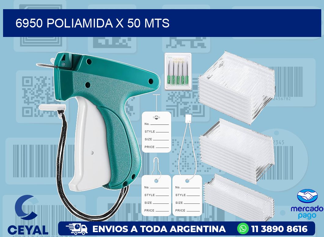 6950 POLIAMIDA X 50 MTS