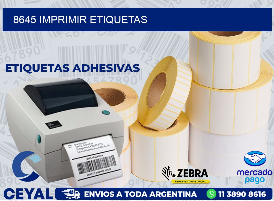 8645 IMPRIMIR ETIQUETAS