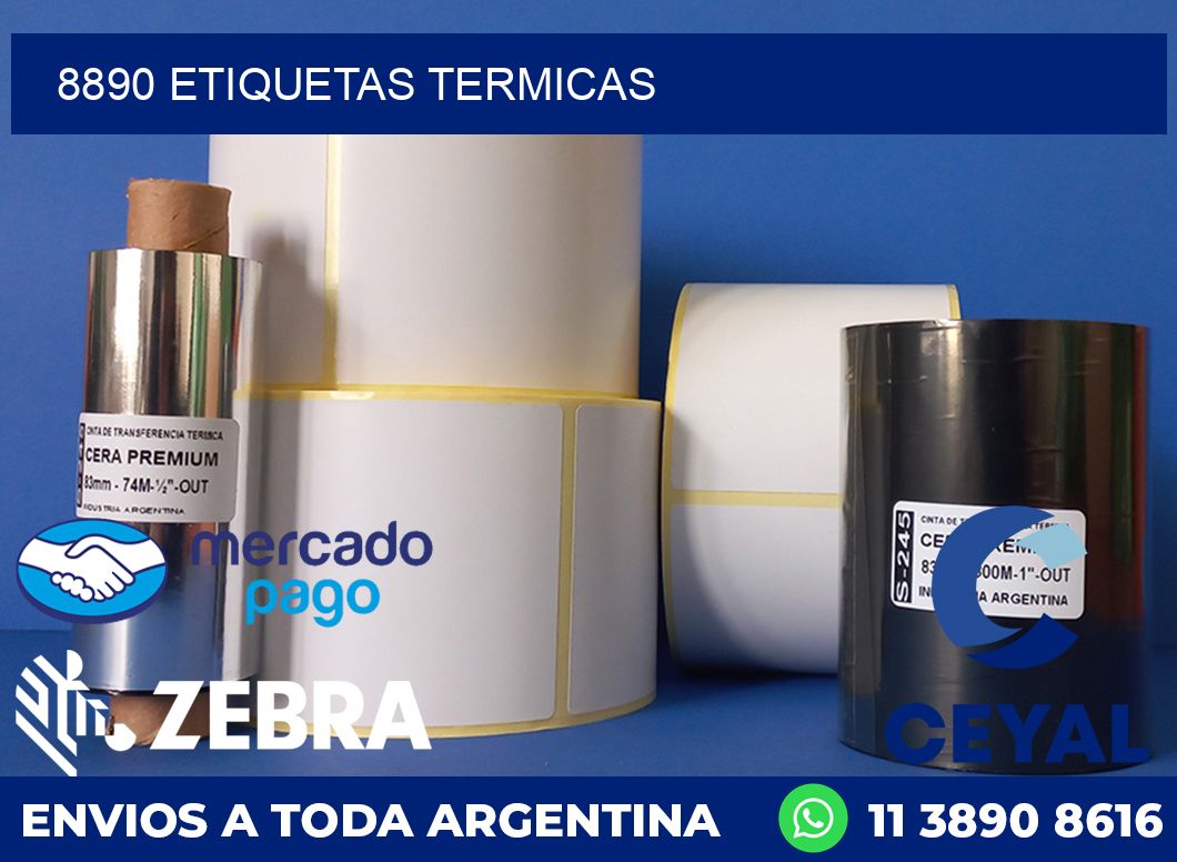 8890 ETIQUETAS TERMICAS