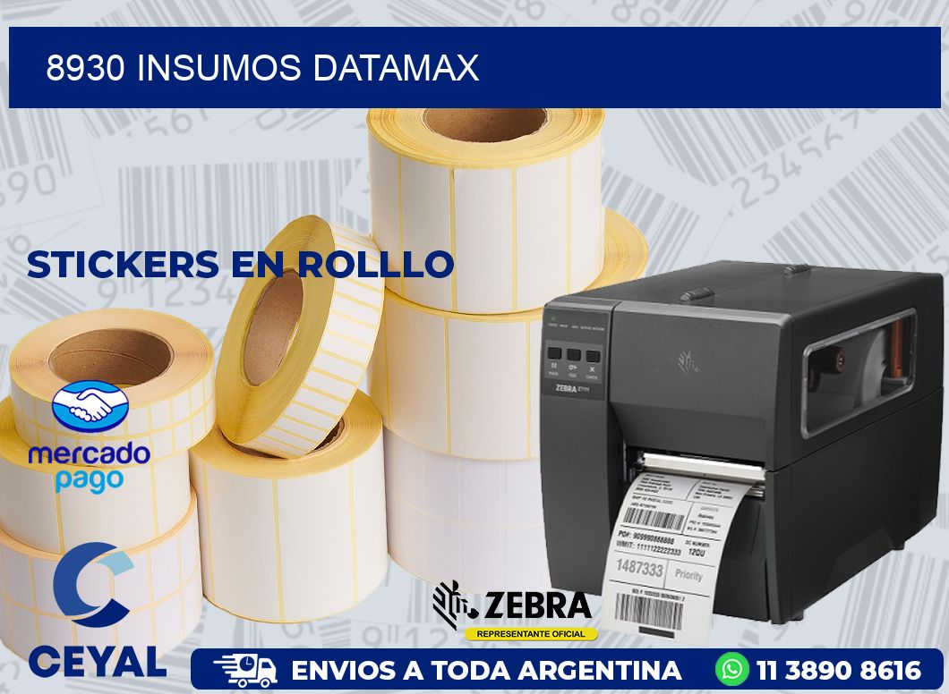 8930 INSUMOS DATAMAX
