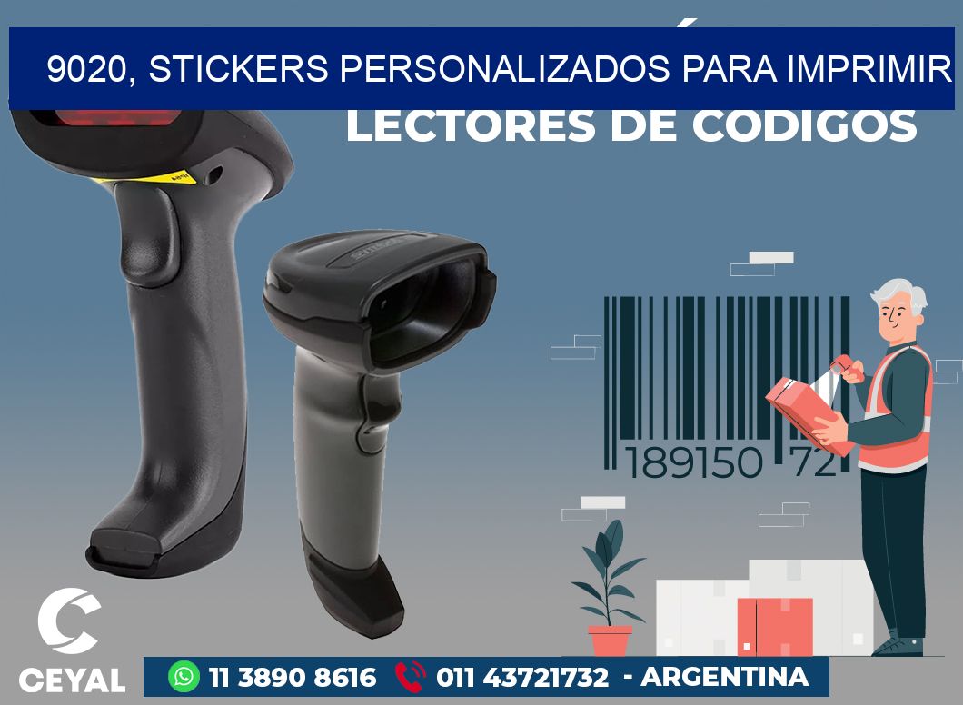 9020, stickers personalizados para imprimir