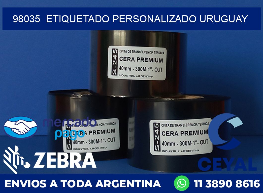 98035  ETIQUETADO PERSONALIZADO URUGUAY