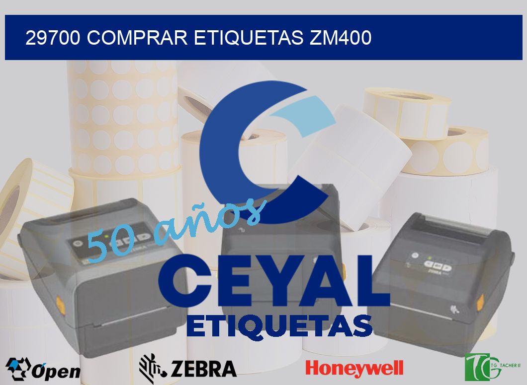 29700 COMPRAR ETIQUETAS ZM400