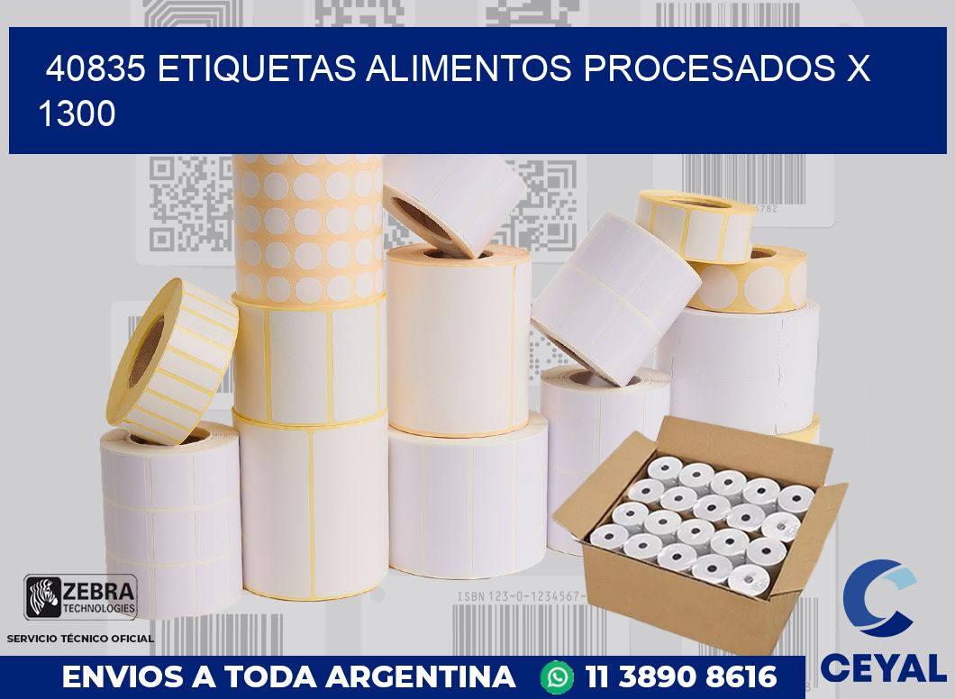 40835 etiquetas alimentos procesados x 1300