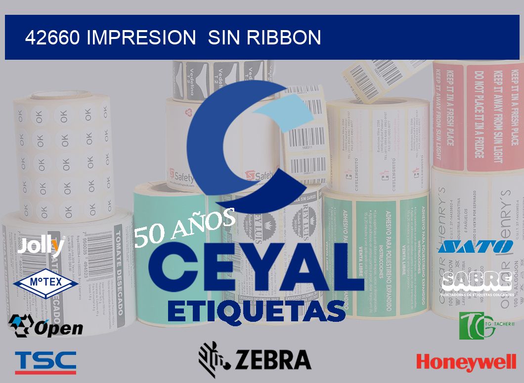 42660 impresion  sin ribbon