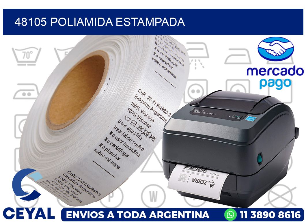 48105 POLIAMIDA ESTAMPADA